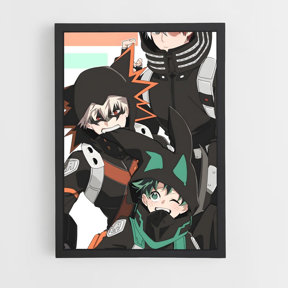 ap-my hero academia-9 cadre Noir
