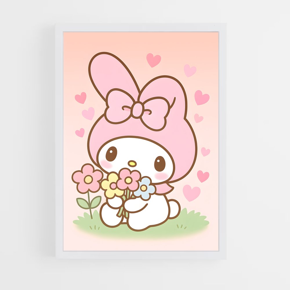 ap-my melody-5 cadre Blanc