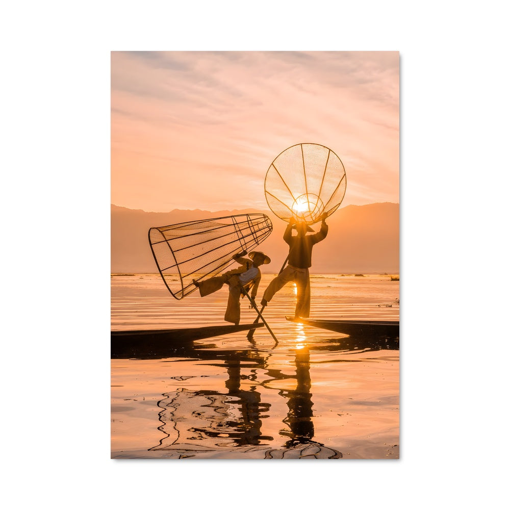 Poster Pêcheurs de Rivière