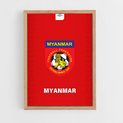 ap-myanmar national football team-1 cadre Bois clair