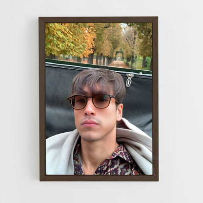 ap-nadech kugimiya-1 cadre Bois foncé
