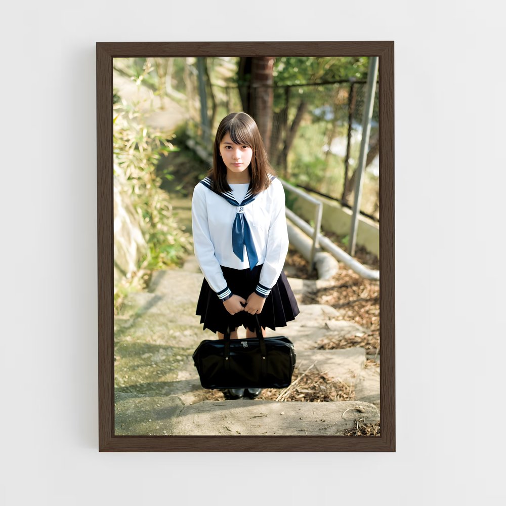 ap-nao kosaka-3 cadre Bois foncé