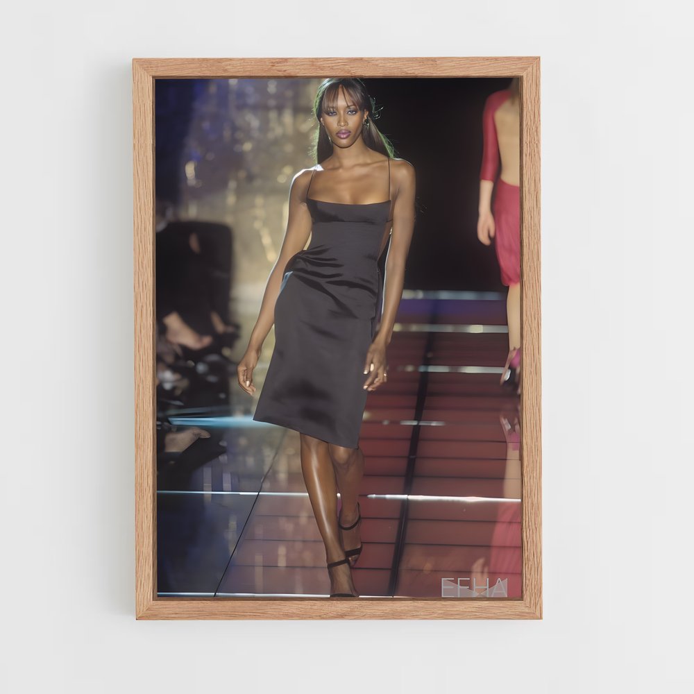 ap-naomi campbell-1 cadre Bois clair