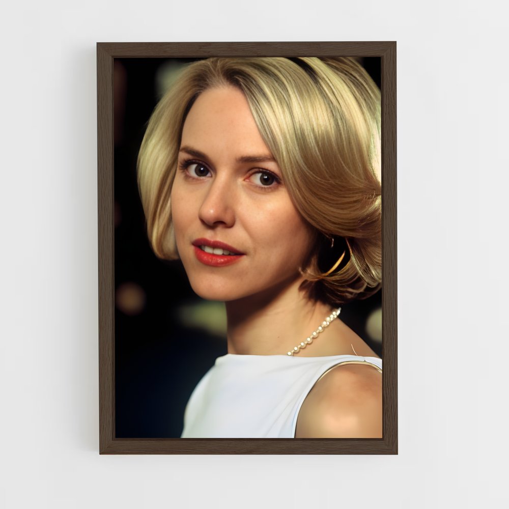 ap-naomi watts-8 cadre Bois foncé