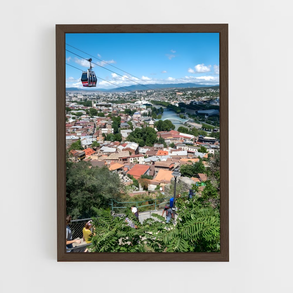ap-narikala fortress-2 cadre Bois foncé