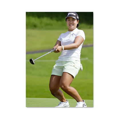 Poster Birdie en Blanc