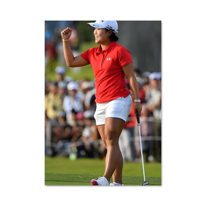 Poster Golf en Rouge