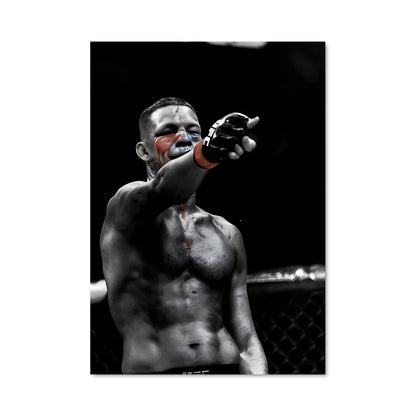 Poster Nate Diaz: Fight or Flight