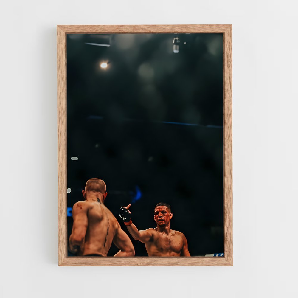 ap-nate diaz-1 cadre Bois clair