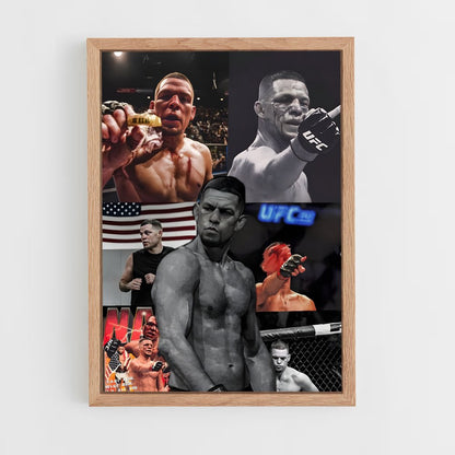 ap-nate diaz-2 cadre Bois clair