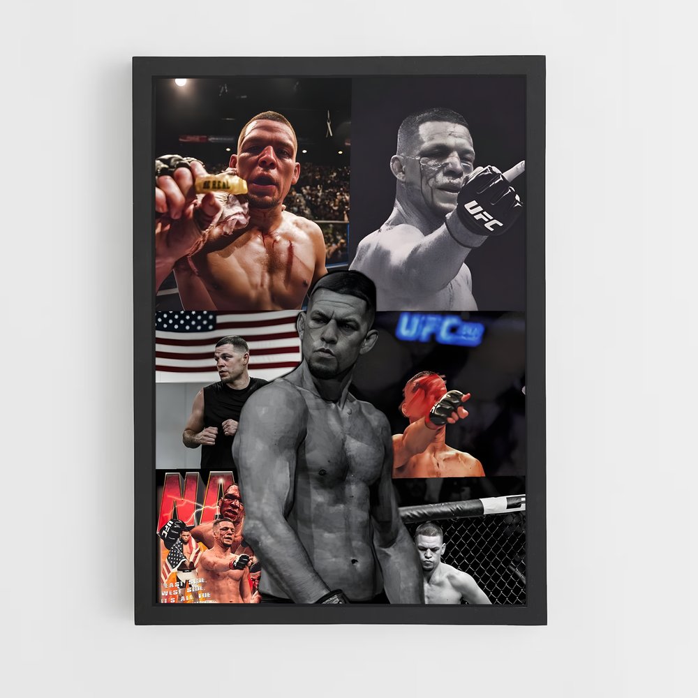 ap-nate diaz-2 cadre Noir