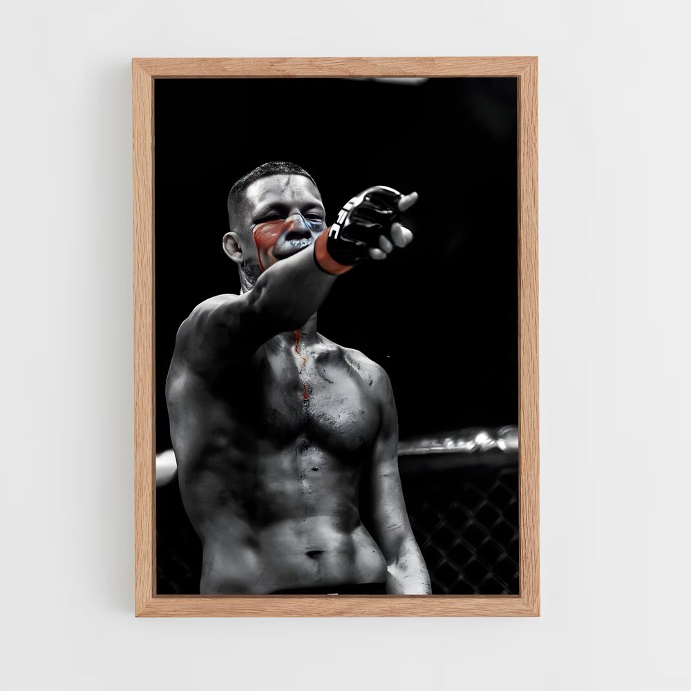 ap-nate diaz-5 cadre Bois clair