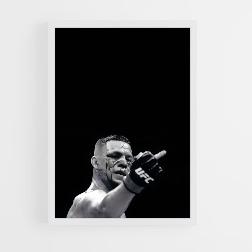 ap-nate diaz-8 cadre Blanc