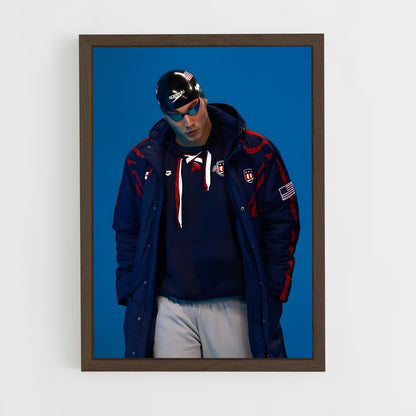 ap-nathan adrian-4 cadre Bois foncé
