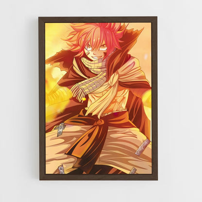 ap-natsu dragneel-6 cadre Bois foncé