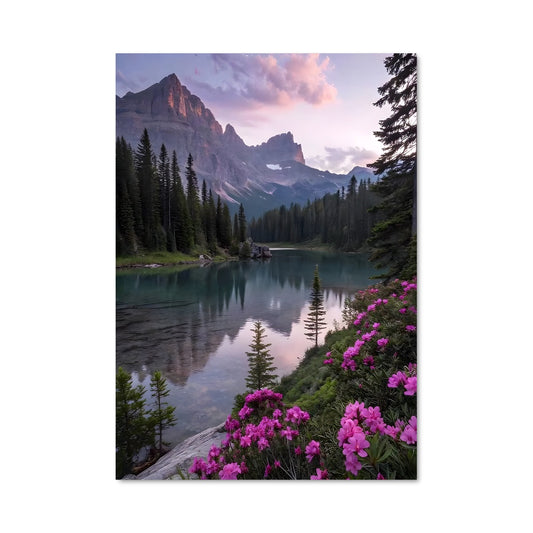 Poster Reflet Alpestre