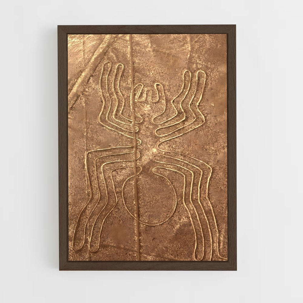 ap-nazca lines-2 cadre Bois foncé