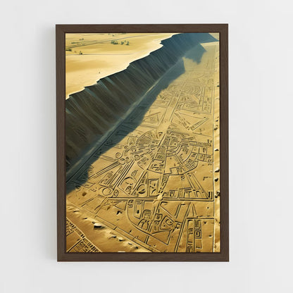 ap-nazca lines-3 cadre Bois foncé