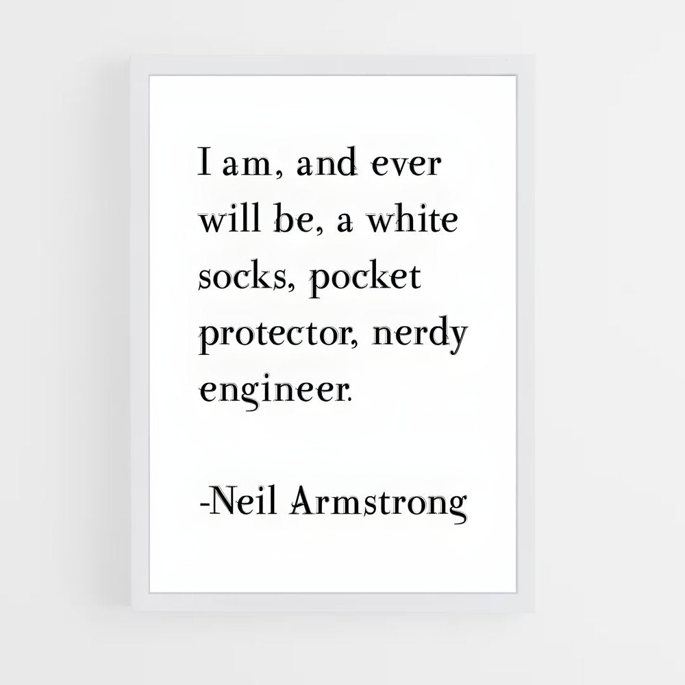 ap-neil armstrong-6 cadre Blanc