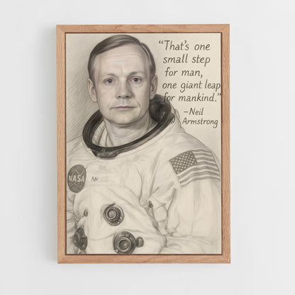 ap-neil armstrong-8 cadre Bois clair