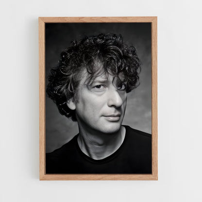 ap-neil gaiman-1 cadre Bois clair