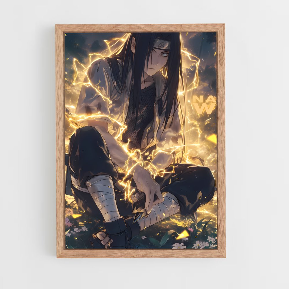 ap-neji hyuga-1 cadre Bois clair
