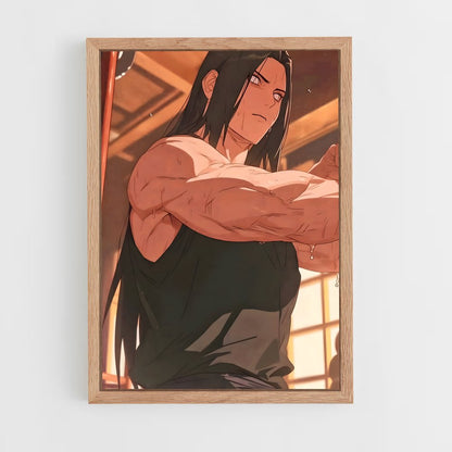 ap-neji hyuga-2 cadre Bois clair