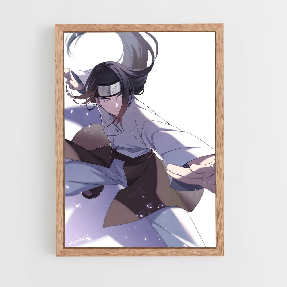 ap-neji hyuga-6 cadre Bois clair