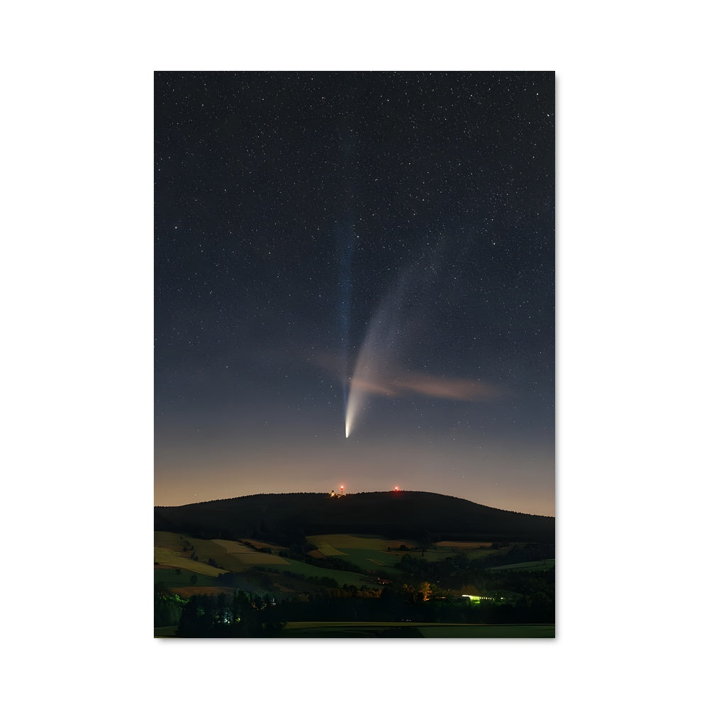 Poster Comète des Collines