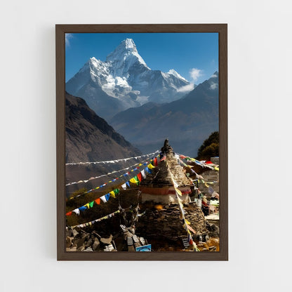 ap-nepal-10 cadre Bois foncé