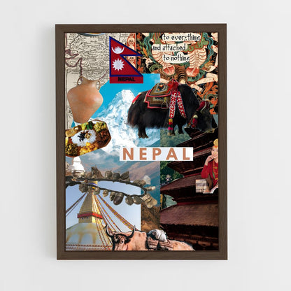 ap-nepal-2 cadre Bois foncé