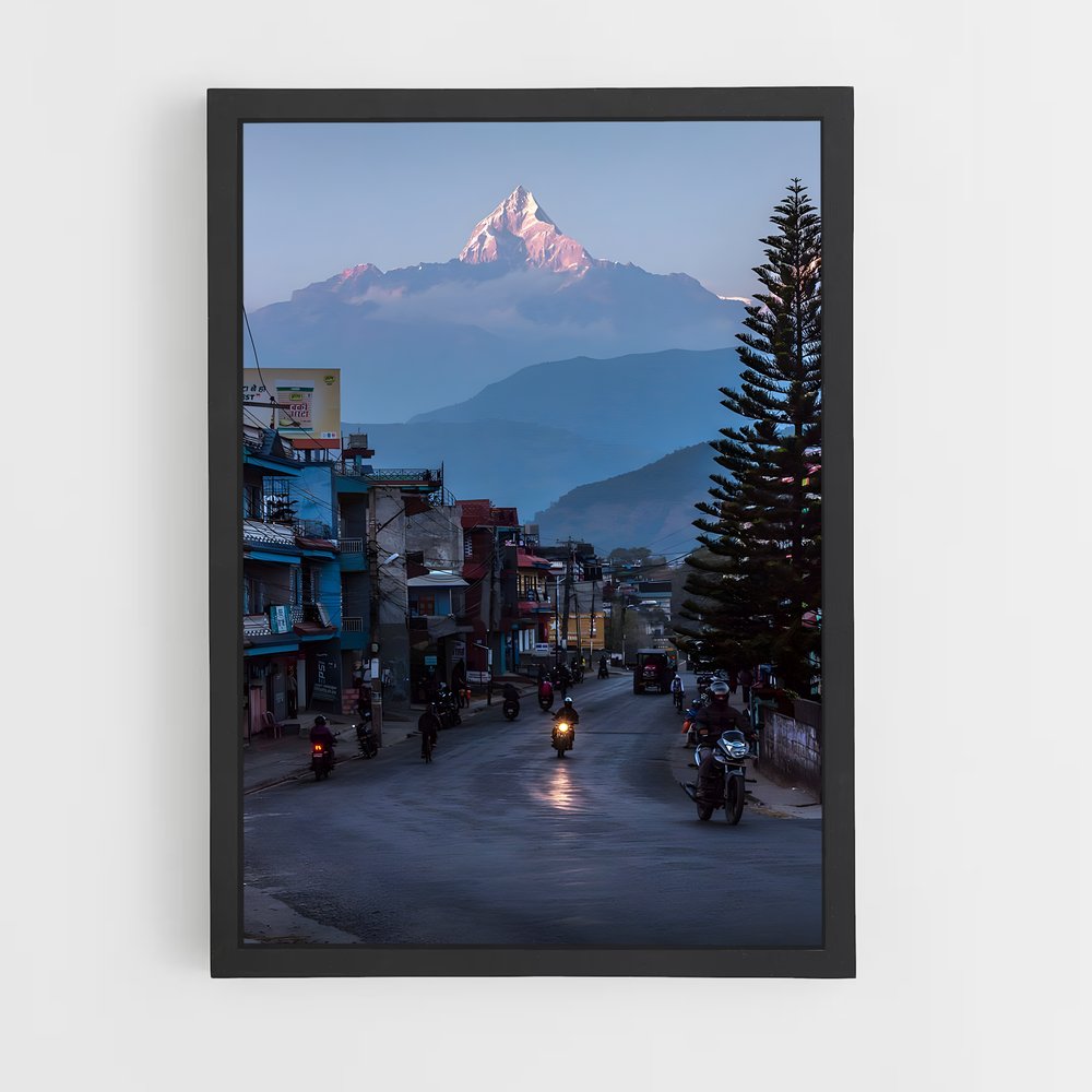 ap-nepal-7 cadre Noir