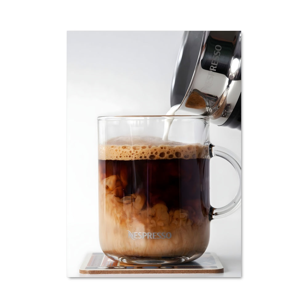 Poster Café en Verre