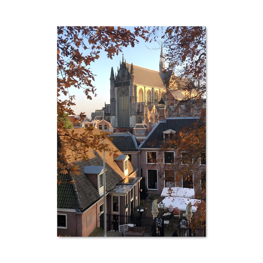 Poster Fenêtre sur Amsterdam