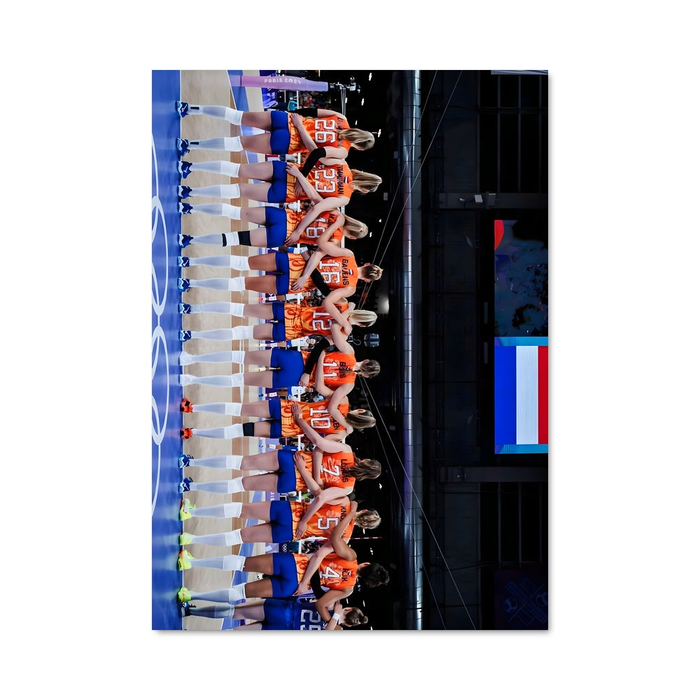 Poster Équipe de Volleyball Féminine