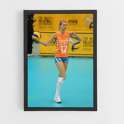 ap-netherlands national volleyball team-2 cadre Noir