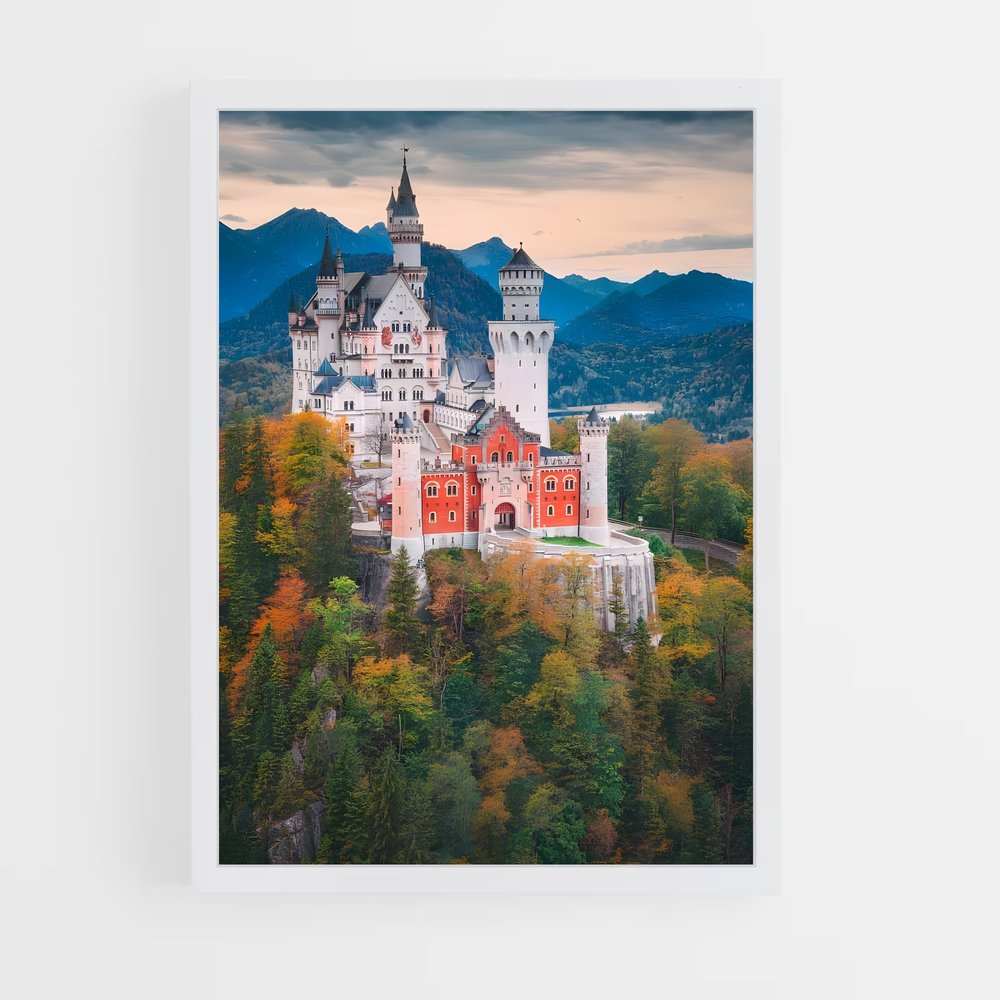 ap-neuschwanstein castle-13 cadre Blanc