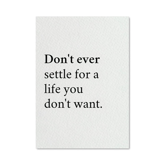 Poster Never Back Down