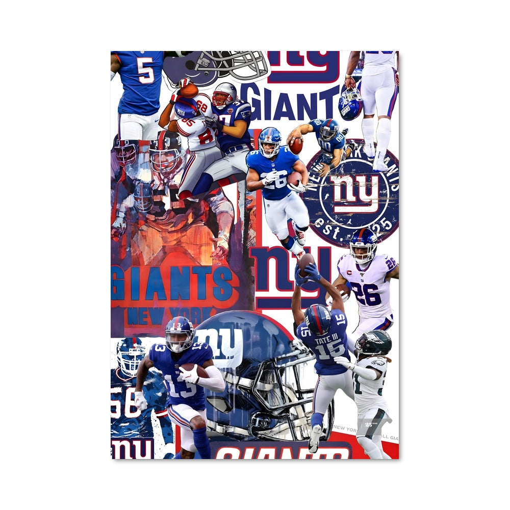 Poster Giants en Action