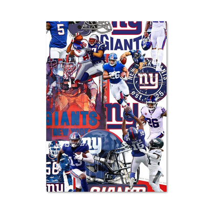 Poster Giants en Action