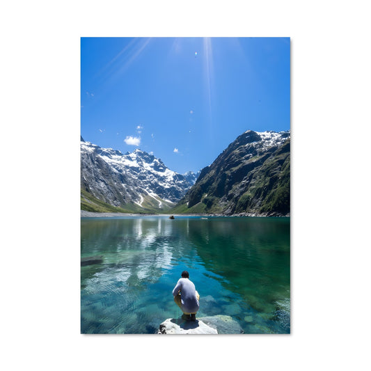 Poster Sérénité de Nouvelle-Zélande