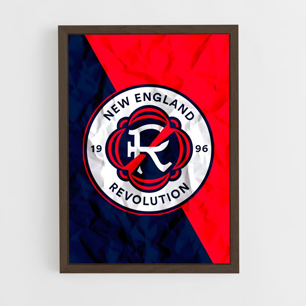 ap-new england revolution-1 cadre Bois foncé