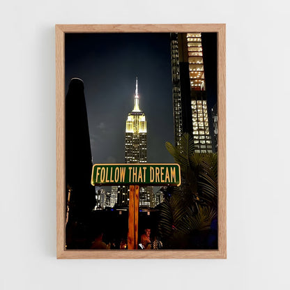 ap-new york-5 cadre Bois clair