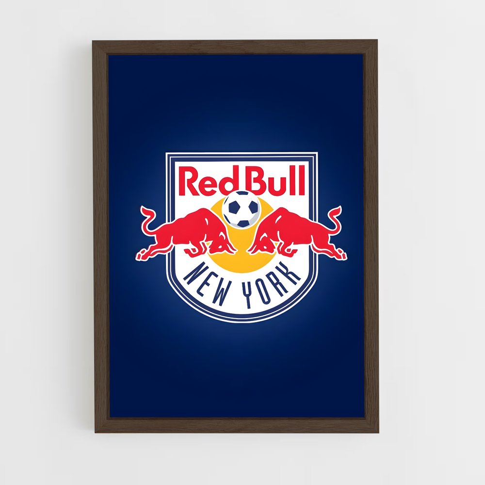 ap-new york red bulls-1 cadre Bois foncé