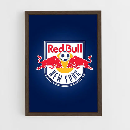 ap-new york red bulls-1 cadre Bois foncé