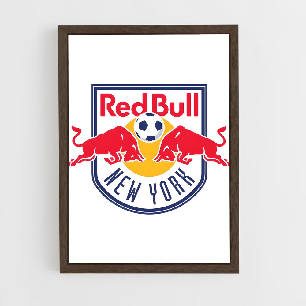 ap-new york red bulls-2 cadre Bois foncé