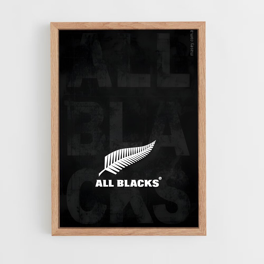 ap-new zealand all blacks-1 cadre Bois clair