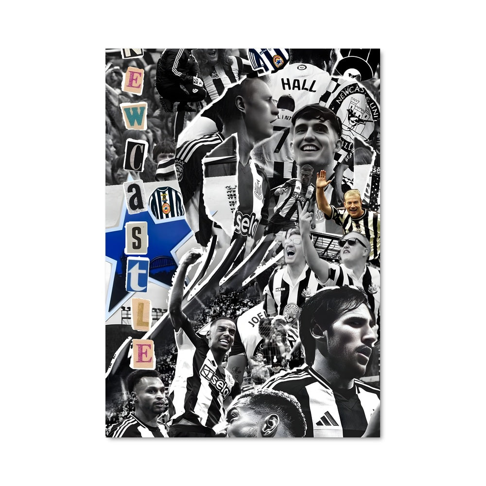 Poster Champions de Newcastle