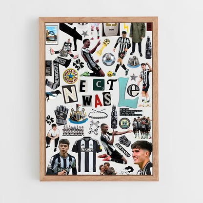 ap-newcastle united fc-1 cadre Bois clair