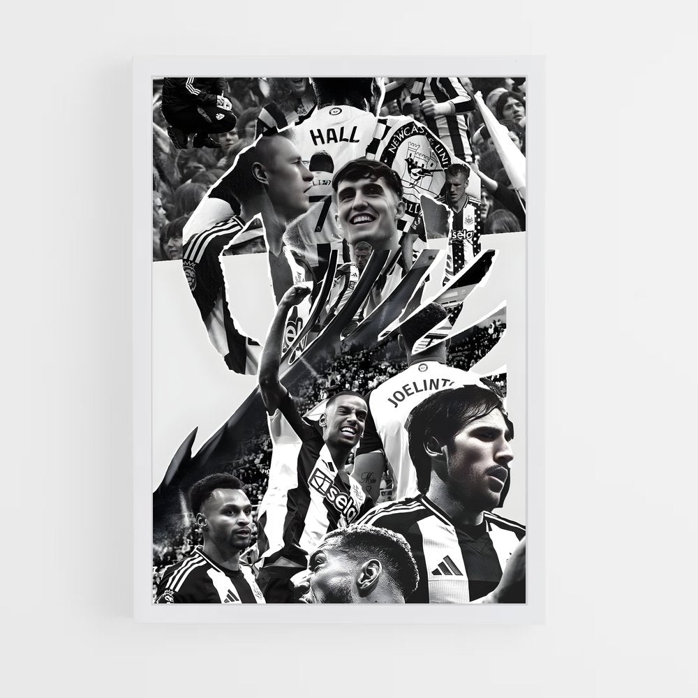 ap-newcastle united fc-3 cadre Blanc